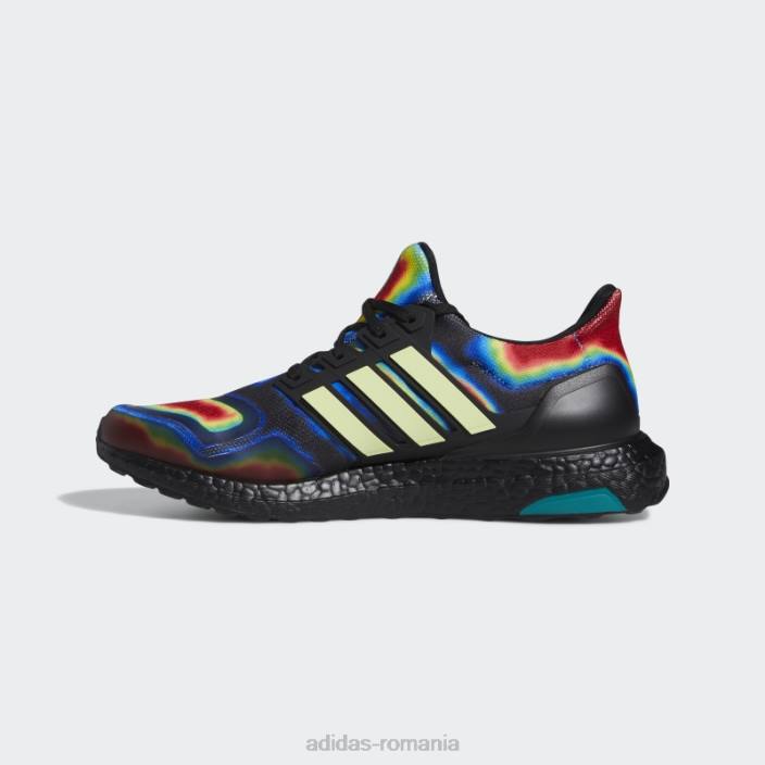 Adidas pantofi negri ultraboost bm unisex nuanță neagră/galbenă/eqt verde 2JBN13001
