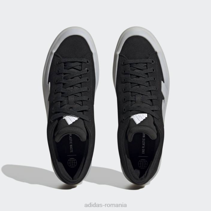 Adidas pantofi negri znsored unisex alb negru 2JBN12665