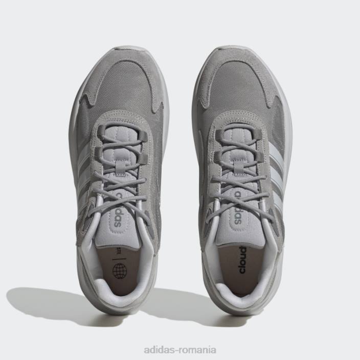 Adidas pantofi ozelle cloudfoam mgh solid gri unisex mgh gri solid 2JBN12794