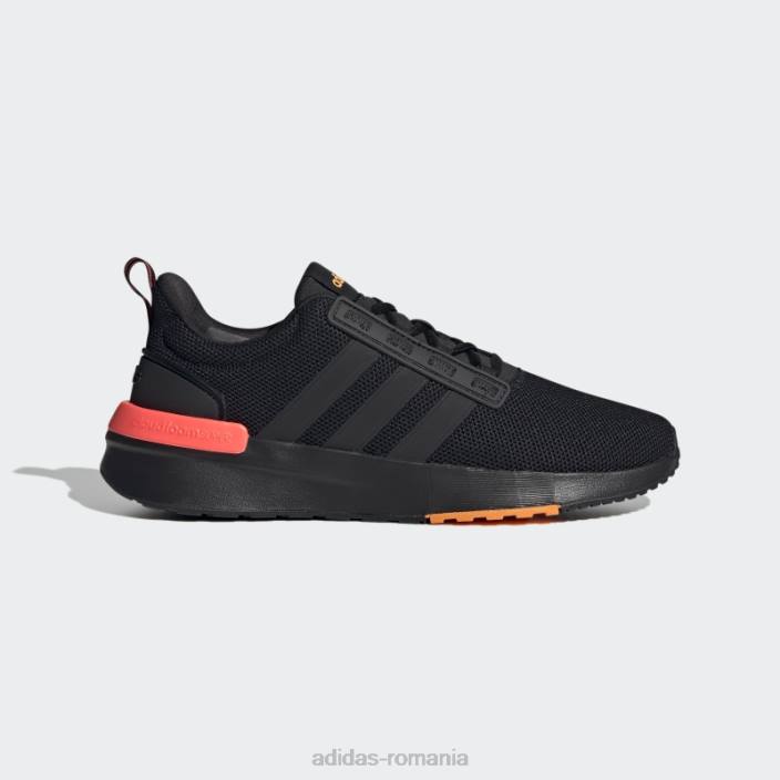 Adidas pantofi racer tr21 orange rush unisex papură neagră/portocalie 2JBN4386