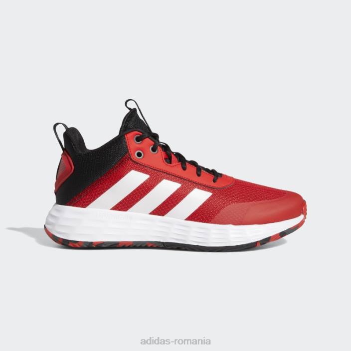Adidas pantofi roșii ownthegame unisex roșu/alb/negru 2JBN4474