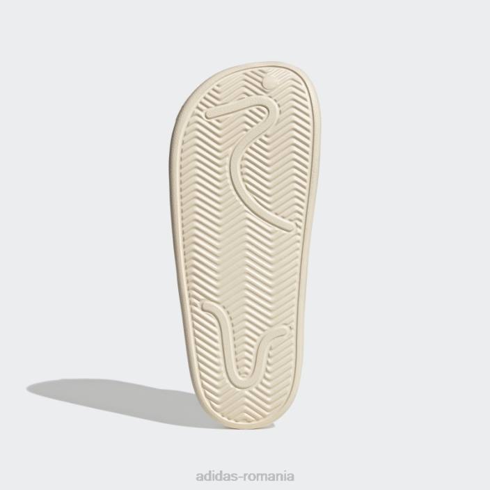 Adidas saboti adilette albi adidas unisex alb/auriu metalic 2JBN3864