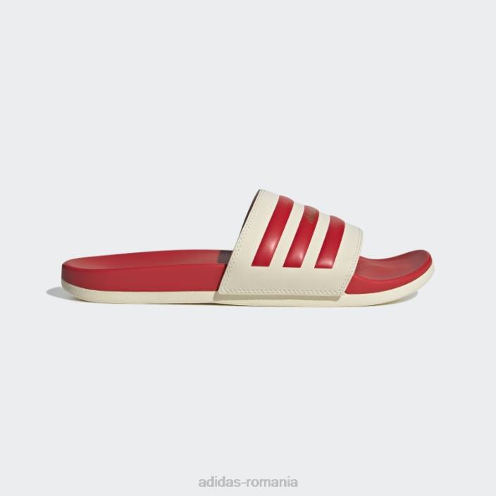 Adidas sandale adilette comfort alb adidas unisex alb/rosu/auriu metalic 2JBN366