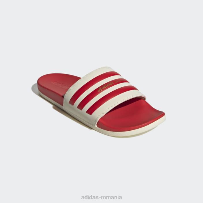 Adidas sandale adilette comfort alb adidas unisex alb/rosu/auriu metalic 2JBN366