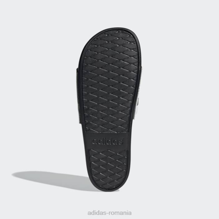 Adidas sandale adilette comfort negru unisex alb negru 2JBN12598