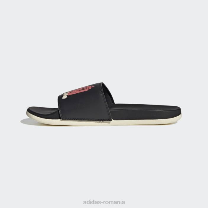 Adidas sandale adilette confort ecru tint unisex nuanță neagră/ecru 2JBN12551
