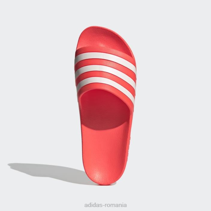 Adidas sandale roșii adilette aqua adidas unisex rosu alb 2JBN12339