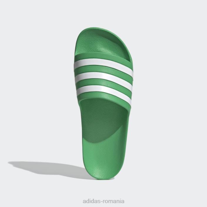 Adidas sandale verde adilette aqua adidas unisex verde/alb 2JBN12843