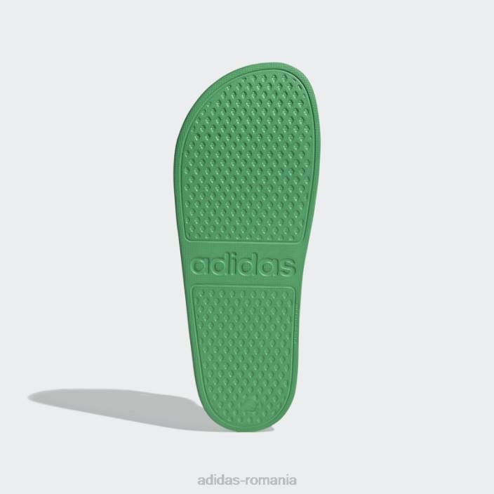 Adidas sandale verde adilette aqua adidas unisex verde/alb 2JBN12843
