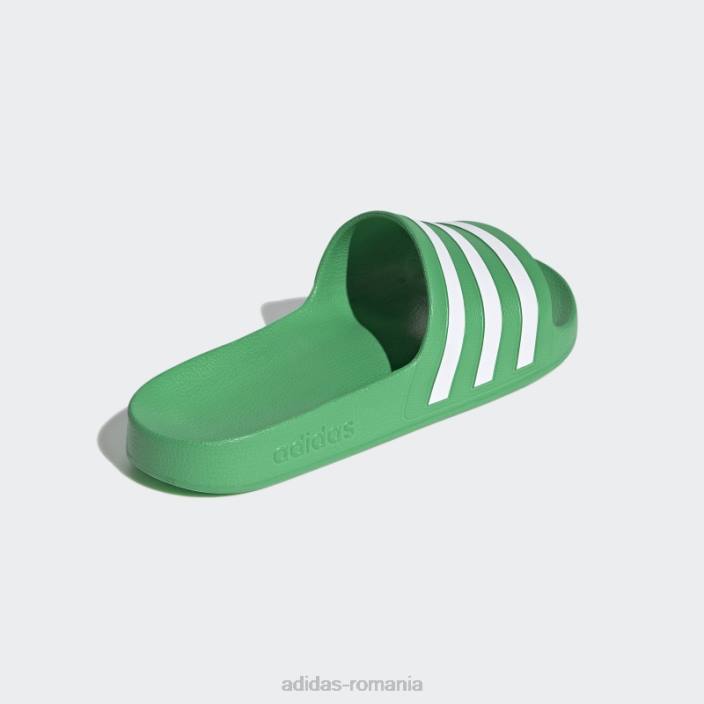 Adidas sandale verde adilette aqua adidas unisex verde/alb 2JBN12843
