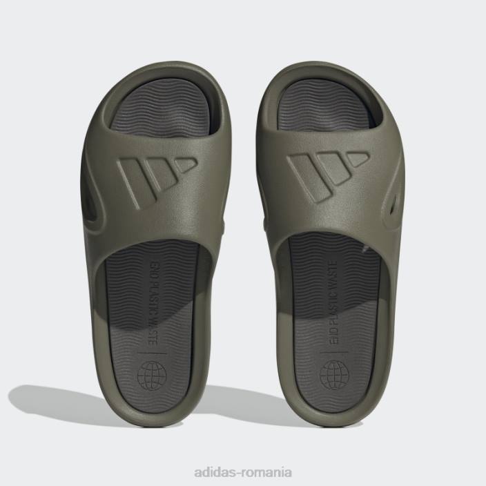 Adidas tobogane adicane de măsline unisex măsline 2JBN4102