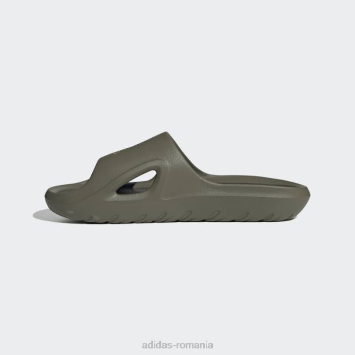 Adidas tobogane adicane de măsline unisex măsline 2JBN4102
