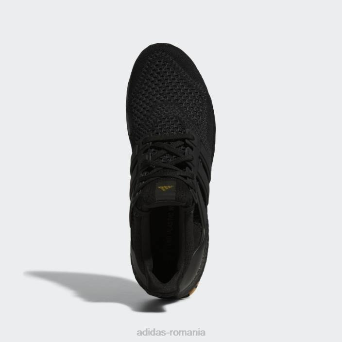 Adidas ultraboost 1.0 dna running sportswear lifestyle pantofi negri unisex negru/gumă 2JBN4334