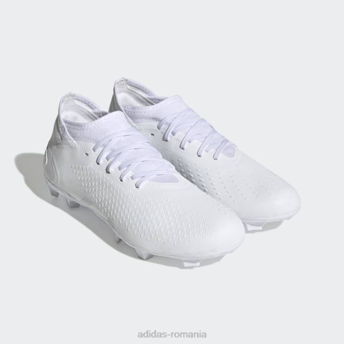 Adidas Predator elegant de precizie.3 cizme de teren ferm alb unisex alb negru 2JBN12253