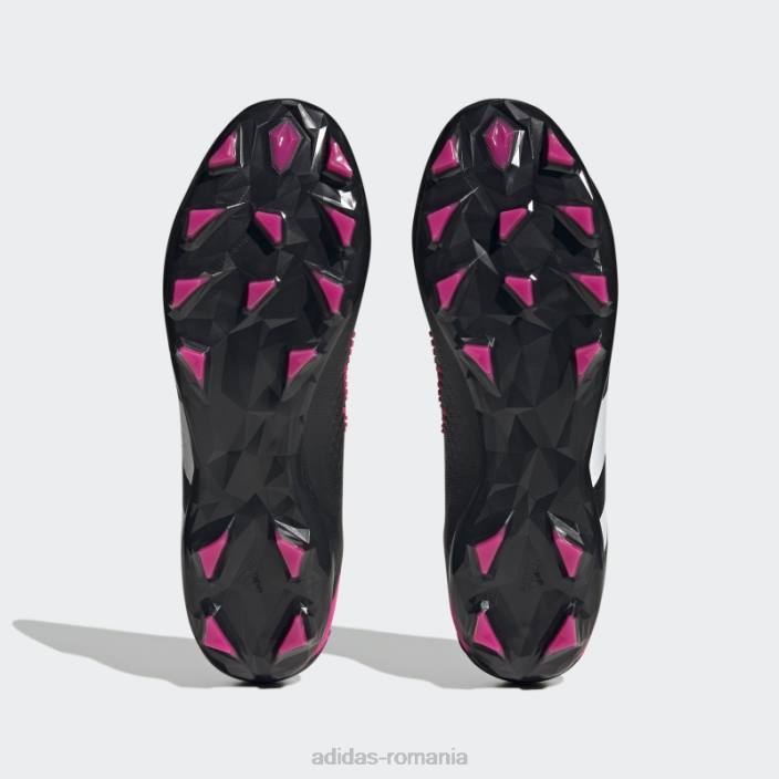 Adidas acuratețea prădătorului negru.2 cizme multi-sol unisex negru/alb/roz 2JBN12407