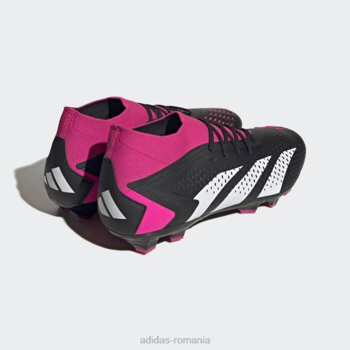 Adidas acuratețea prădătorului negru.2 cizme multi-sol unisex negru/alb/roz 2JBN12407