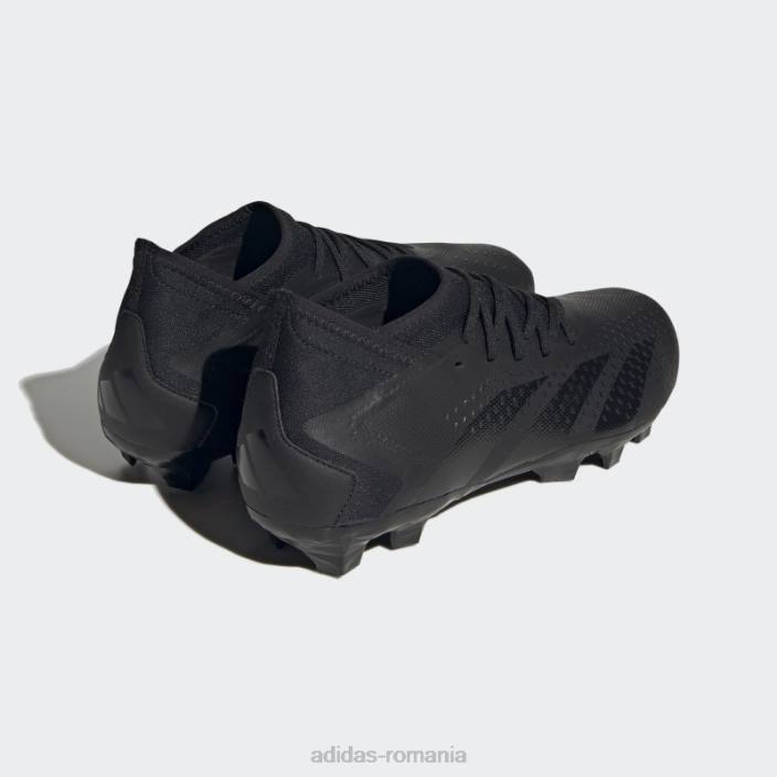 Adidas acuratețea prădătorului negru.3 cizme multi-sol unisex alb negru 2JBN12736