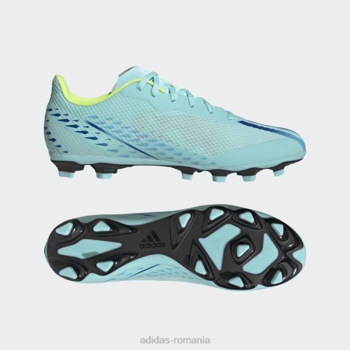 Adidas aqua x speedportal.4 crape flexibile adidas unisex aqua/albastru/galben 2JBN4689