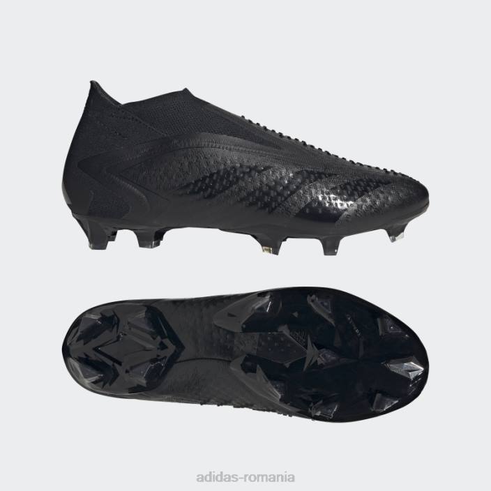 Adidas cizme adidas negru predator accuracy+ teren ferm unisex alb negru 2JBN12207