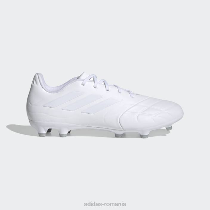 Adidas copa pure.3 cizme teren ferm alb unisex alb/zero metalic 2JBN12295