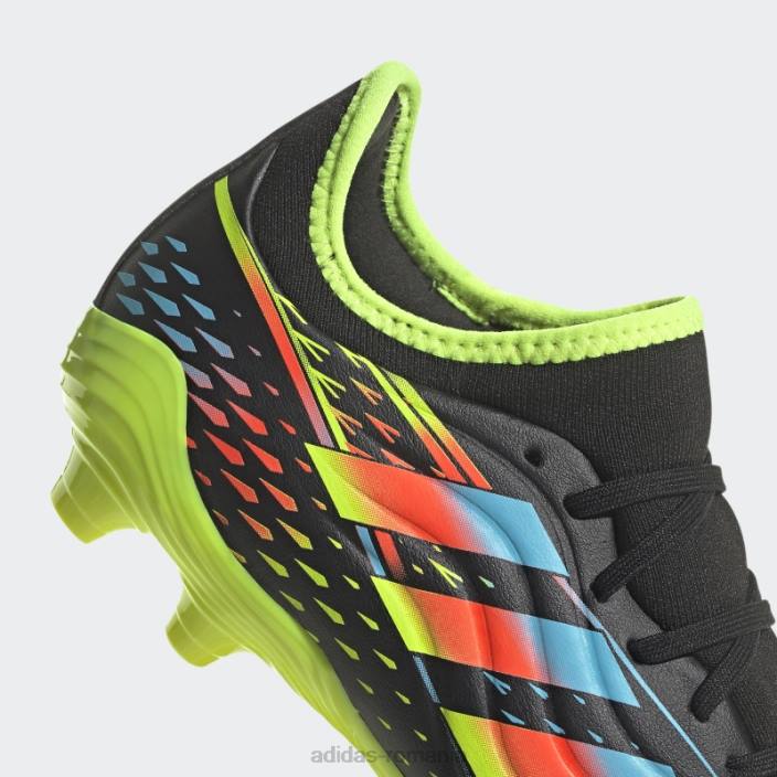 Adidas copa sense.3 crape teren ferm negru adidas unisex negru/cian/galben 2JBN8808