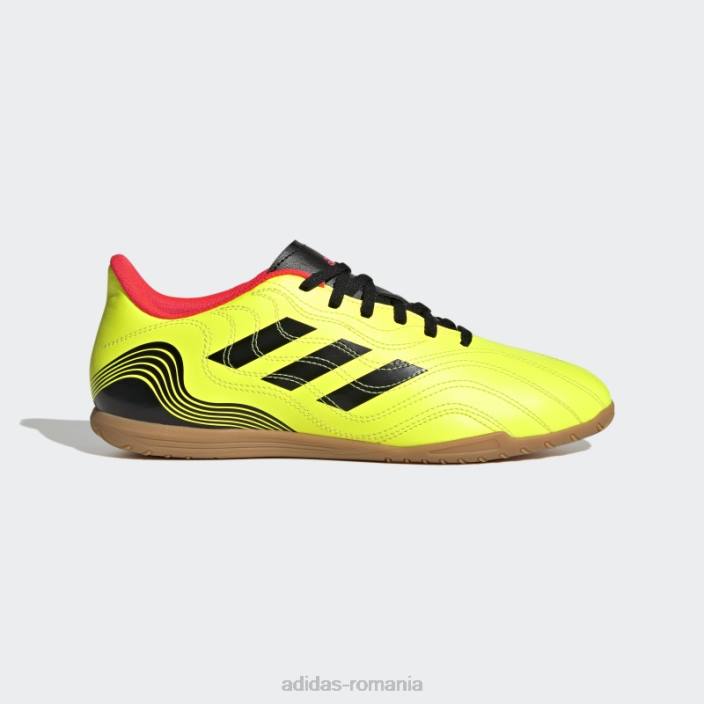 Adidas galben copa sense.4 pantofi de fotbal indoor adidas unisex galben/negru/rosu 2JBN4509