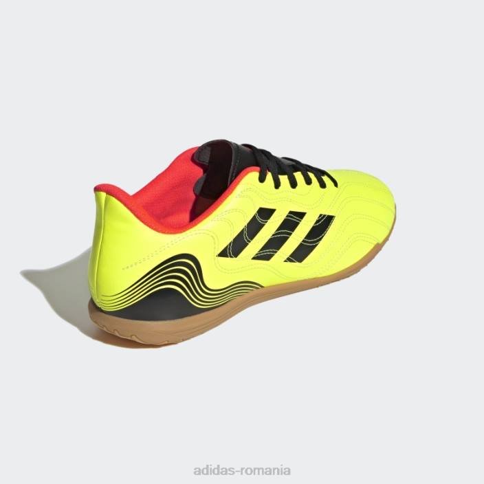 Adidas galben copa sense.4 pantofi de fotbal indoor adidas unisex galben/negru/rosu 2JBN4509