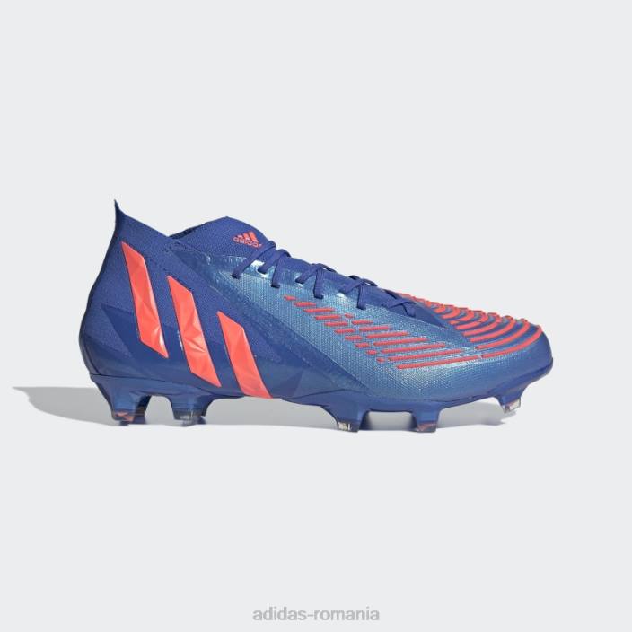 Adidas hi-res blue predator edge.1 crampoane pentru teren ferm unisex hi-res albastru/turbo 2JBN8680