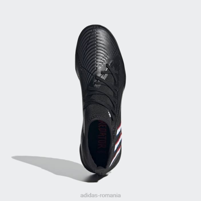 Adidas marginea pradator alb.3 pantofi gazon moda unisex negru/alb/rosu 2JBN4772