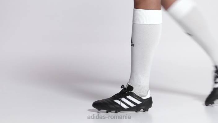 Adidas negru copa icon crampuri pentru teren ferm adidas unisex negru/alb/auriu metalic 2JBN4395