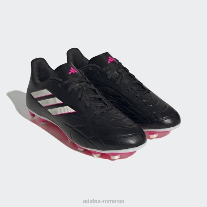 Adidas negru copa pure.4 crampoane flexibile de sol unisex negru/zero metalic/roz 2JBN4240