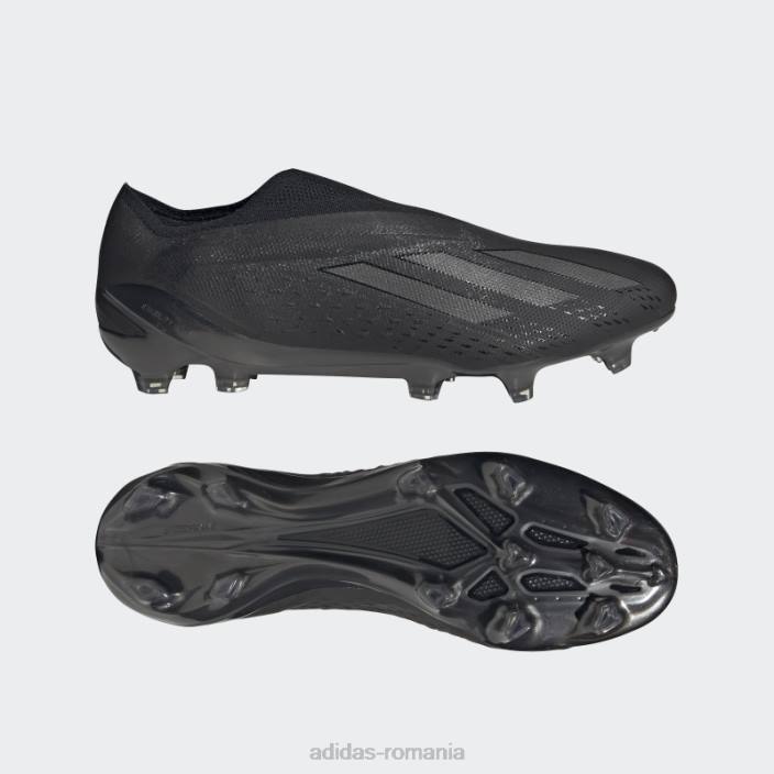 Adidas negru x speedportal+ crampoane pentru teren ferm unisex alb negru 2JBN4720