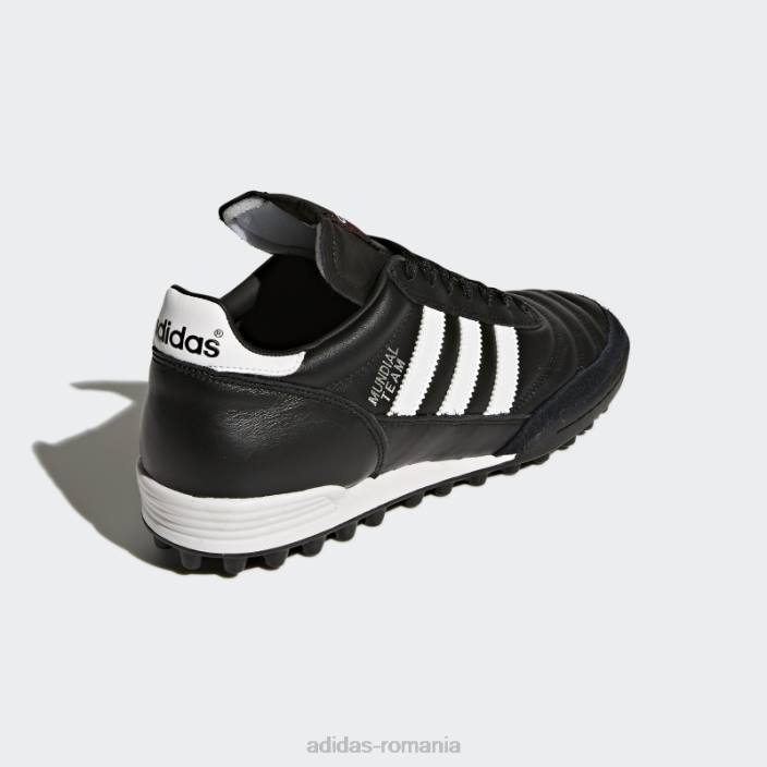 Adidas pantofi negri de echipă mundial unisex negru/alb/rosu 2JBN4774