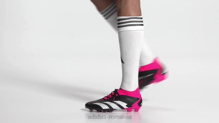 Adidas precizia pradatorului negru.1 cizme de iarba artificiala unisex negru/alb/roz 2JBN12761