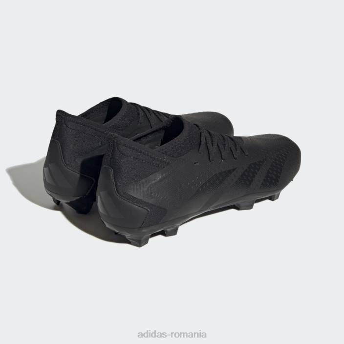 Adidas precizie de pradator negru.3 cizme de teren ferm unisex alb negru 2JBN13025