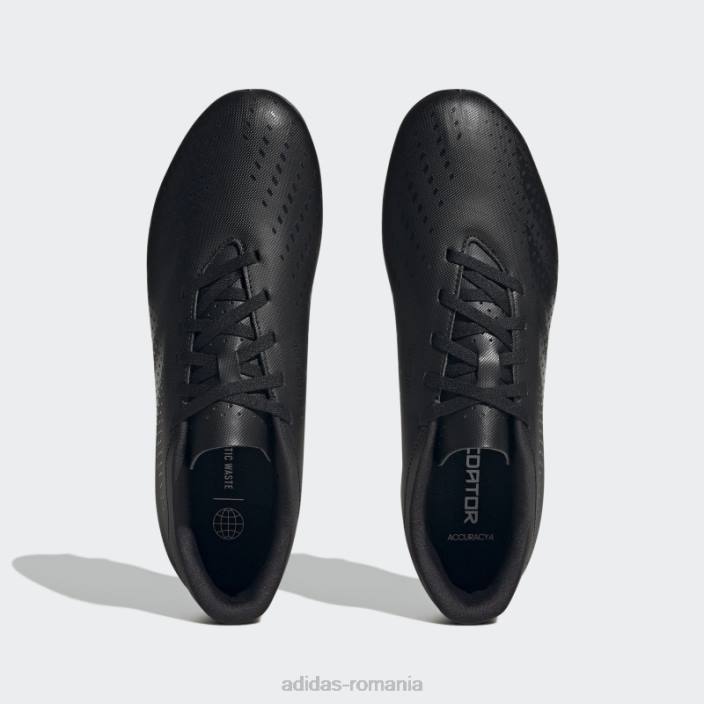 Adidas precizie pradator.4 crape flexibile de sol negre unisex alb negru 2JBN4081