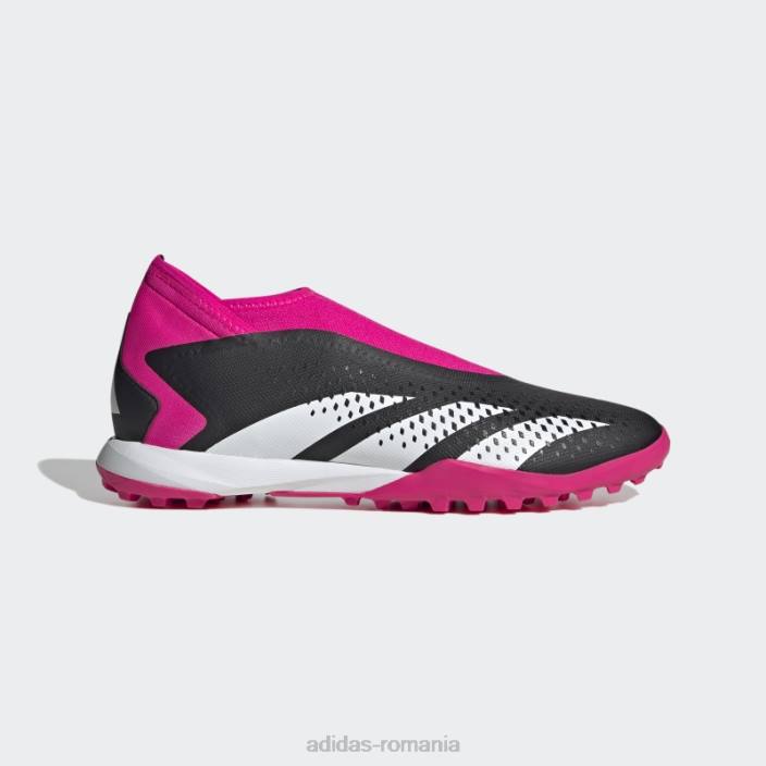 Adidas predator accuracy.3 cizme de gazon fara siret negru adidas unisex negru/alb/roz 2JBN12426