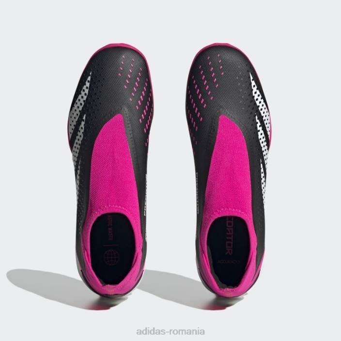 Adidas predator accuracy.3 cizme de gazon fara siret negru adidas unisex negru/alb/roz 2JBN12426