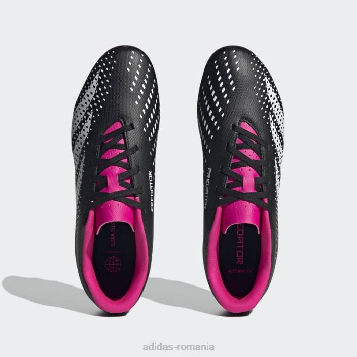 Adidas predator accuracy.4 cizme flexibile pentru teren negru adidas unisex negru/alb/roz 2JBN144
