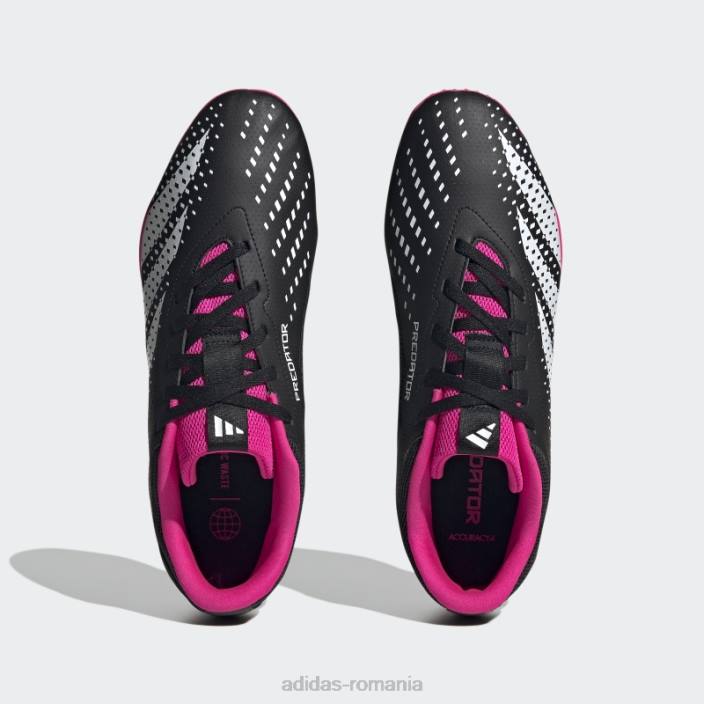 Adidas predator accuracy.4 indoor sala boots black unisex negru/alb/roz 2JBN290