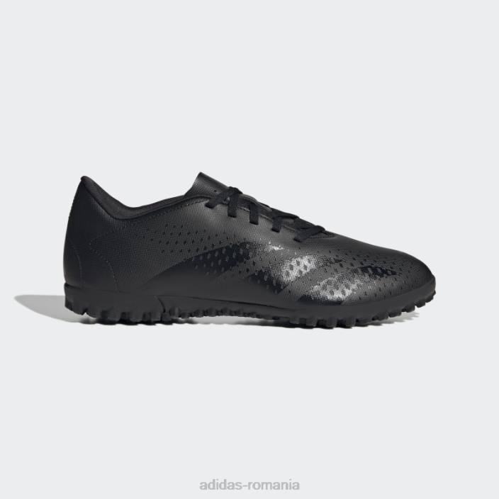 Adidas predator accuracy.4 pantofi gazon negri unisex alb negru 2JBN4304