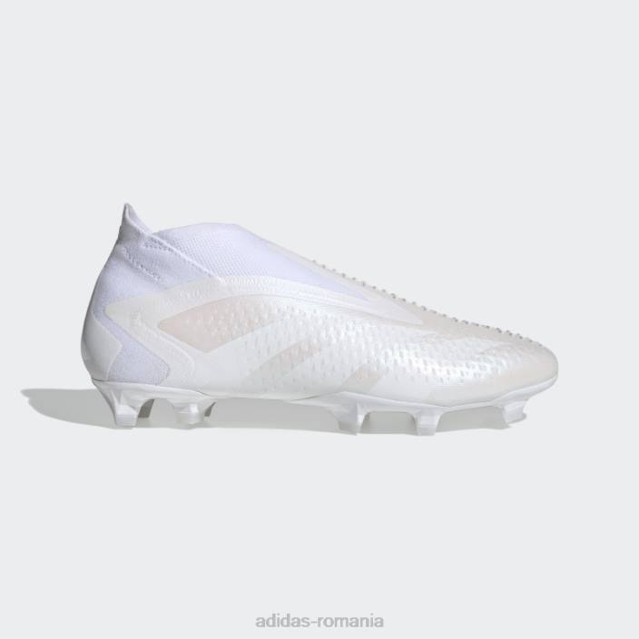Adidas predator alb precizie+ cizme de teren ferm moda unisex alb 2JBN317