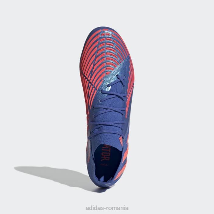 Adidas predator edge.1 crampuri joase teren ferm hi-res albastru adidas unisex hi-res albastru/turbo 2JBN4506