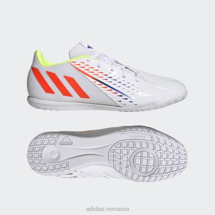 Adidas predator edge.4 indoor sala pantofi alb adidas unisex alb/galben/albastru 2JBN4572