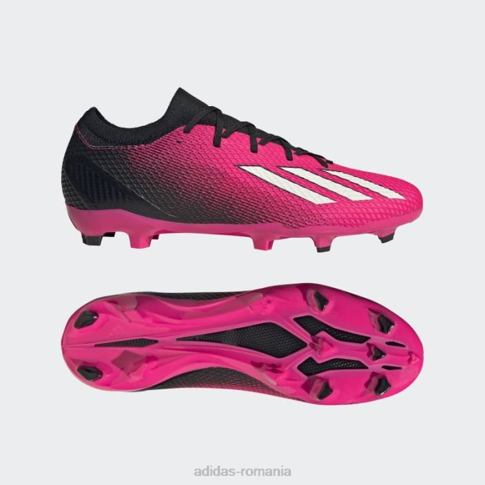 Adidas roz x speedportal.3 cizme de teren ferm unisex roz/zero metalic/negru 2JBN12268