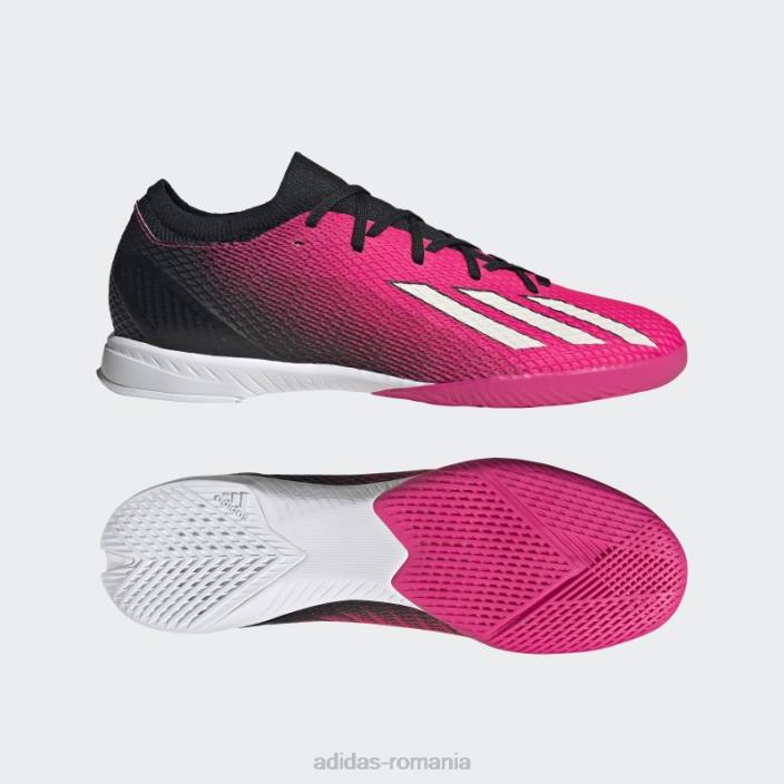 Adidas roz x speedportal.3 pantofi indoor unisex roz/zero metalic/negru 2JBN5921
