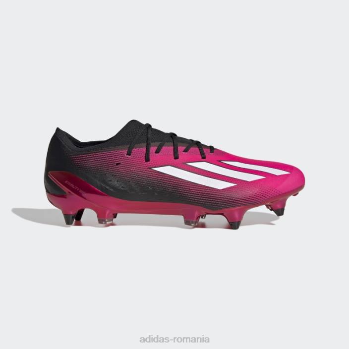Adidas x speedportal.1 cizme de teren moale roz unisex roz/alb/negru 2JBN12290