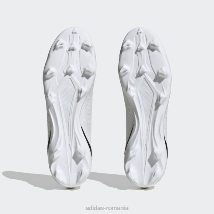 Adidas x speedportal.3 cizme de teren ferm fără șireturi albe unisex alb negru 2JBN12205