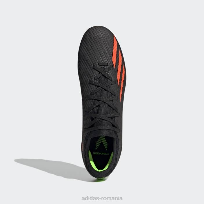 Adidas x speedportal.3 cizme pentru teren ferm negru unisex negru/rosu/verde 2JBN415