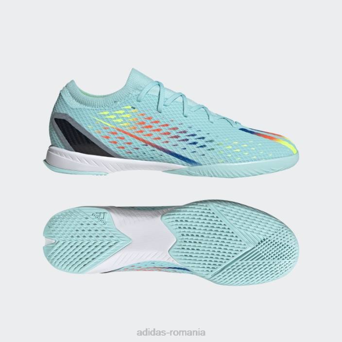 Adidas x speedportal.3 pantofi indoor aqua unisex aqua/albastru/galben 2JBN5929